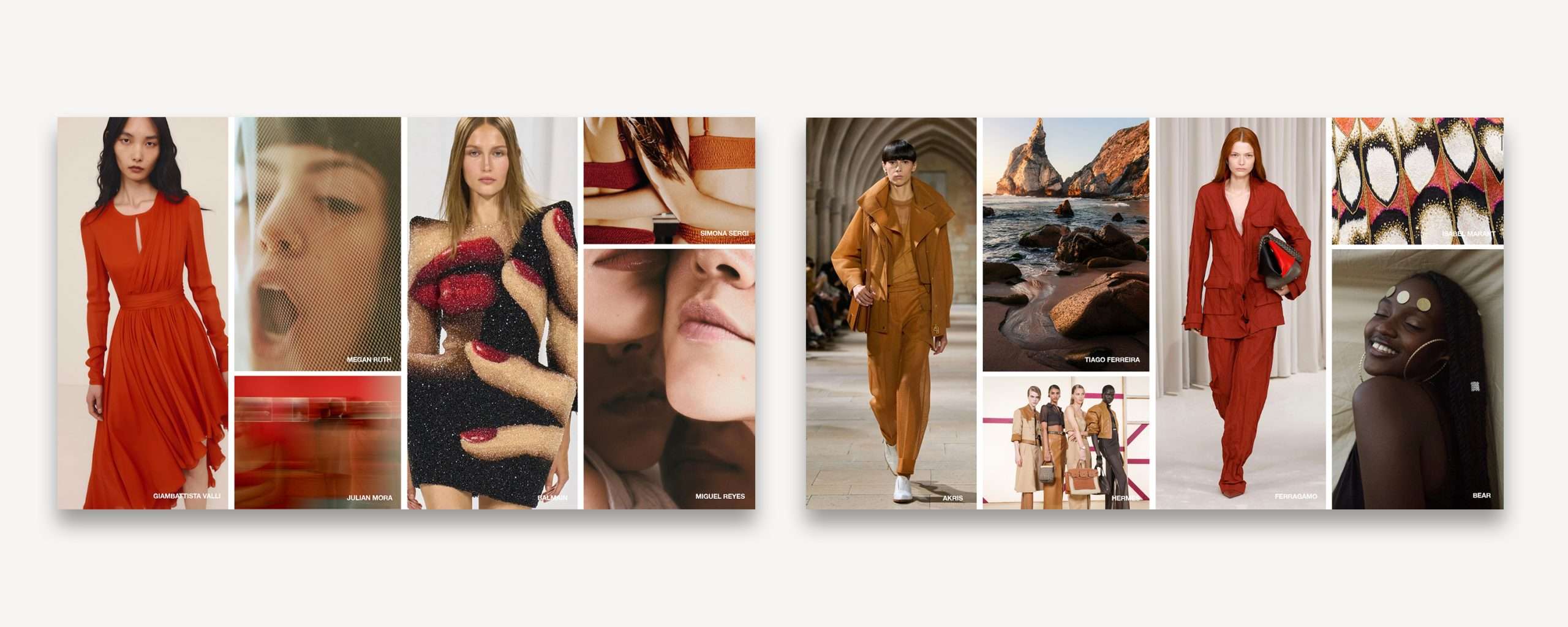 C2 Fashion Studio Moodboards