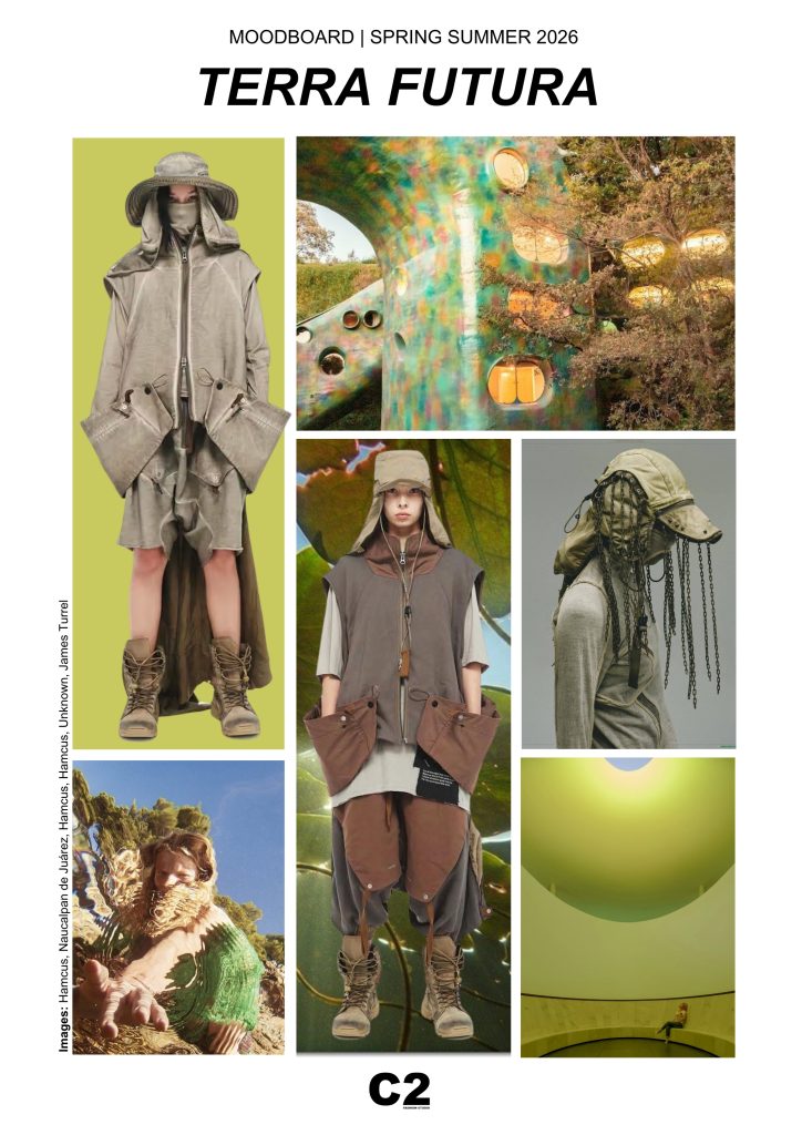 C2 Fashion Studio - MoodBoard - TERRA FUTURA - Fashion Trend Forecasts 2026