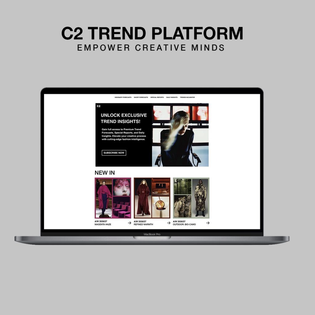 C2 Fashion Studio- Fashion Trends - Trend Forecasting C2 Fashion Trends spring Summer 2027 Fashion TRends Autumn Winter 2026 227 2028