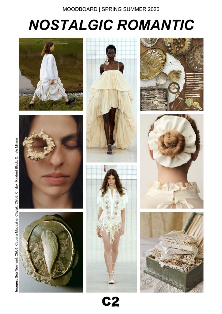 C2 Fashion Studio - Spring Summer 2026 - Nostalgic Romantic - Trend Forecasting