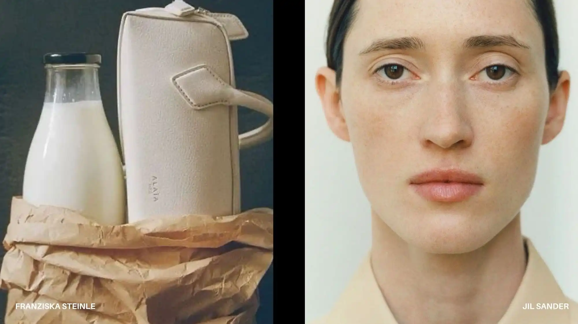 Raw Milk color trend for Spring Summer 2027 expressed through minimalist fashion design, restrained luxury aesthetics, and intelligent neutrality in fashion trend forecasting