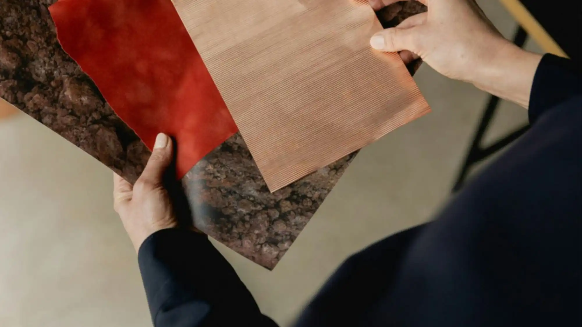 C2 Fashion Studio trend forecasting methodology featuring hands-on material research, color testing, and strategic fashion intelligence development