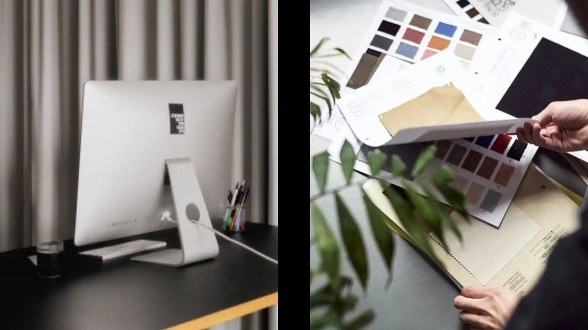 C2 Fashion Studio trend forecasting methodology combining digital research tools, color swatch analysis, and structured fashion intelligence development