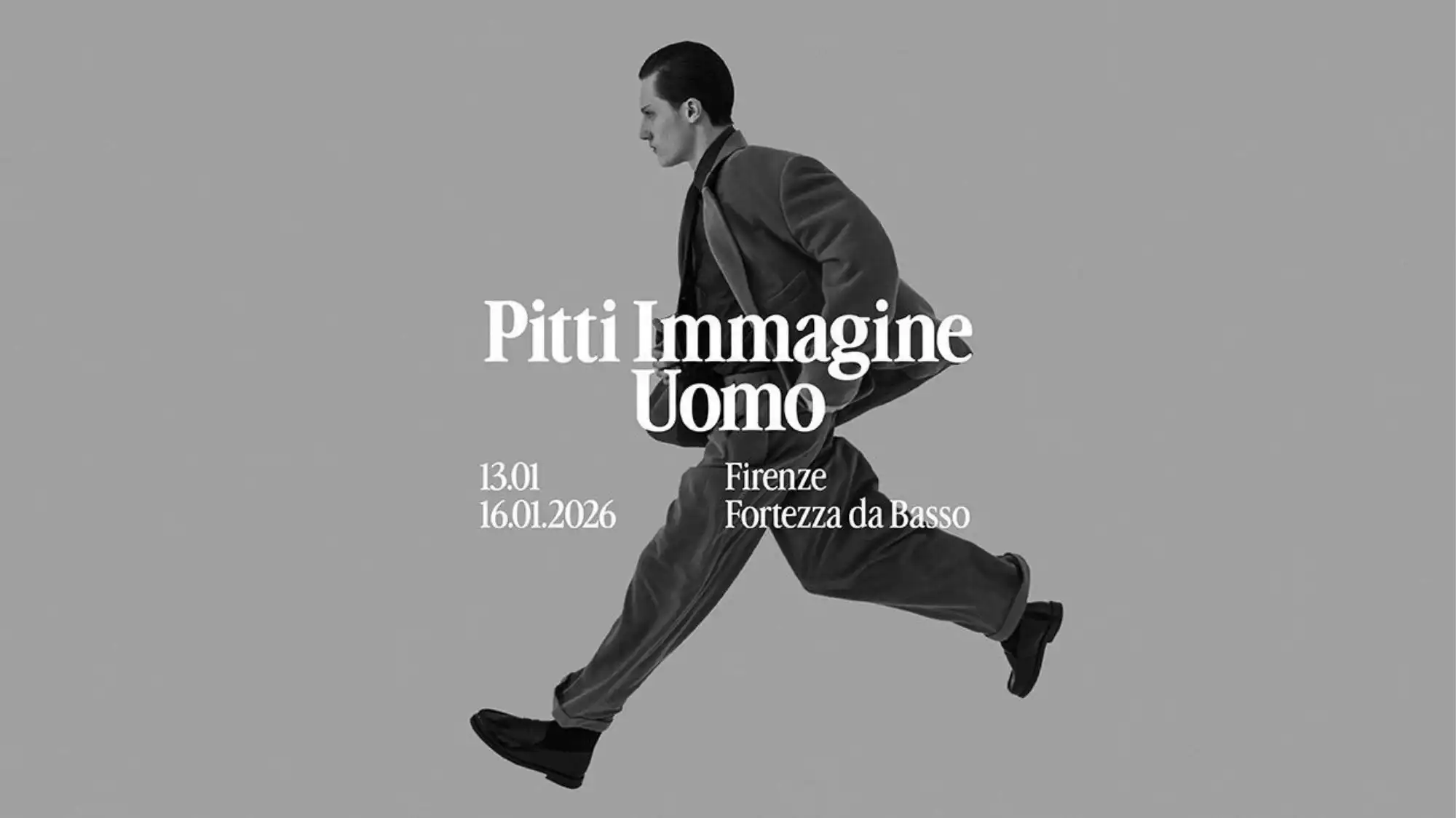 Pitti Uomo 109 Florence menswear fair announcing MOTION theme shaping Autumn Winter 2026 2027 fashion trends