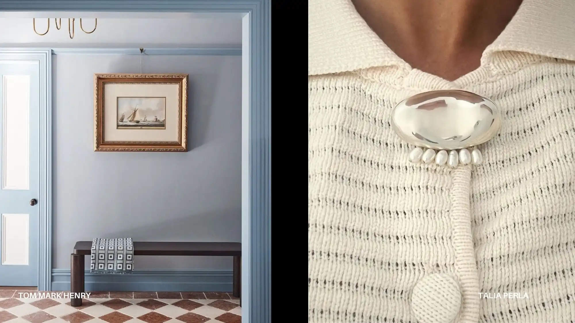 Ocean Whisper Spring Summer 2027 trend expressing quiet interiors, soft textures, and understated fashion elegance