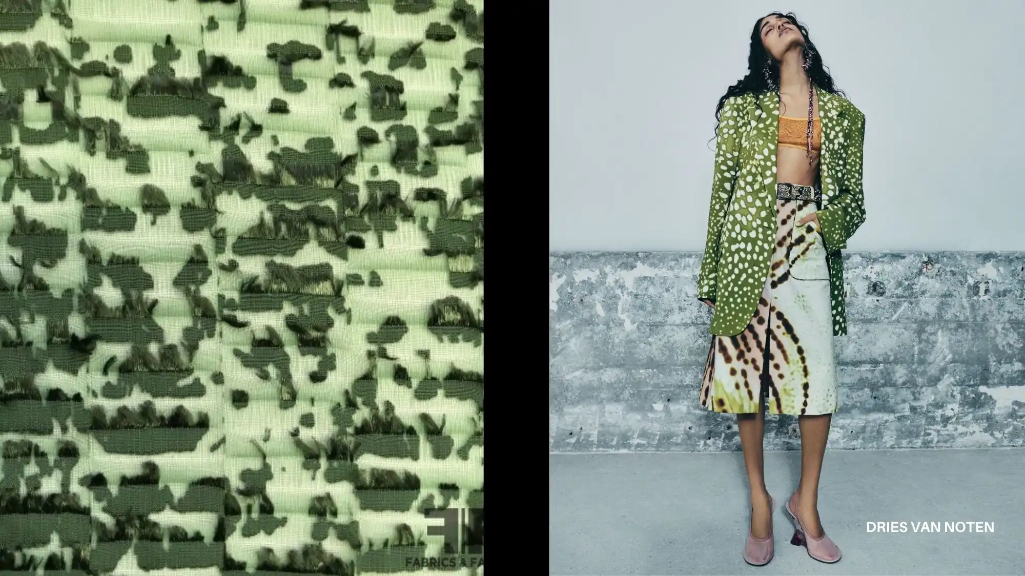 Extreme Naturalism Spring Summer 2027 fashion trend showing raw prints, organic patterns, and material honesty