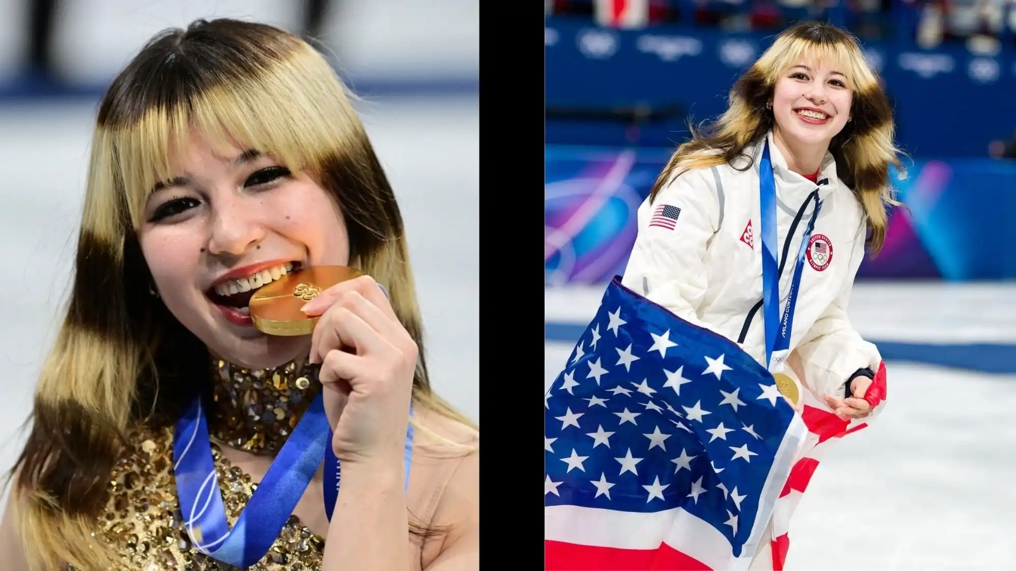 Alysa Liu biting gold medal Milano Cortina 2026 symbol of new cool analysed by C2 Fashion Studio Trend Forecasting