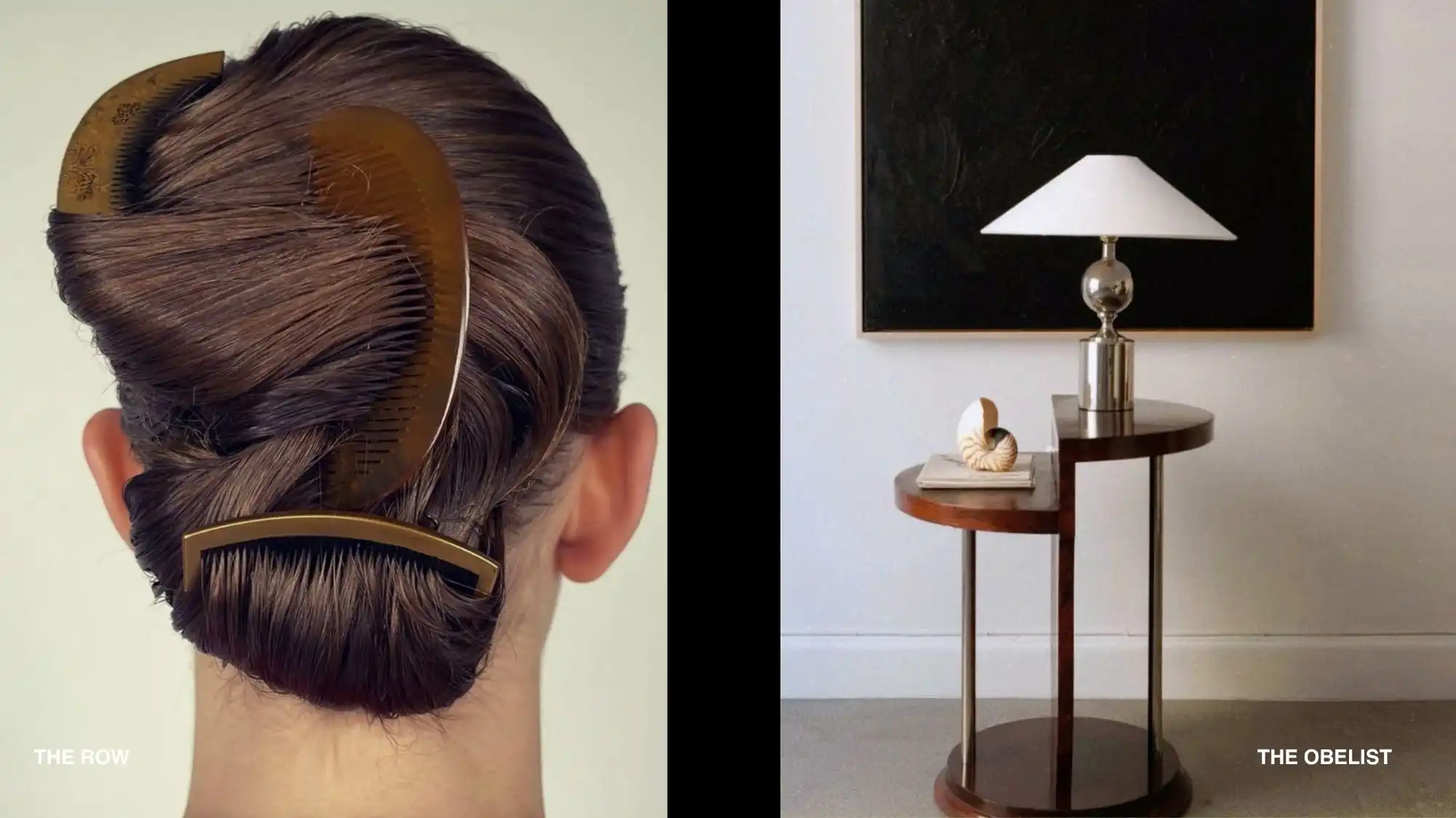 Fashion Trend Forecasting Autumn Winter 2027 2028 by C2 Fashion Studio featuring sculptural hair accessories, refined craftsmanship, and timeless interior design that embody The New Familiar trend through permanence, familiarity, and understated luxury.
