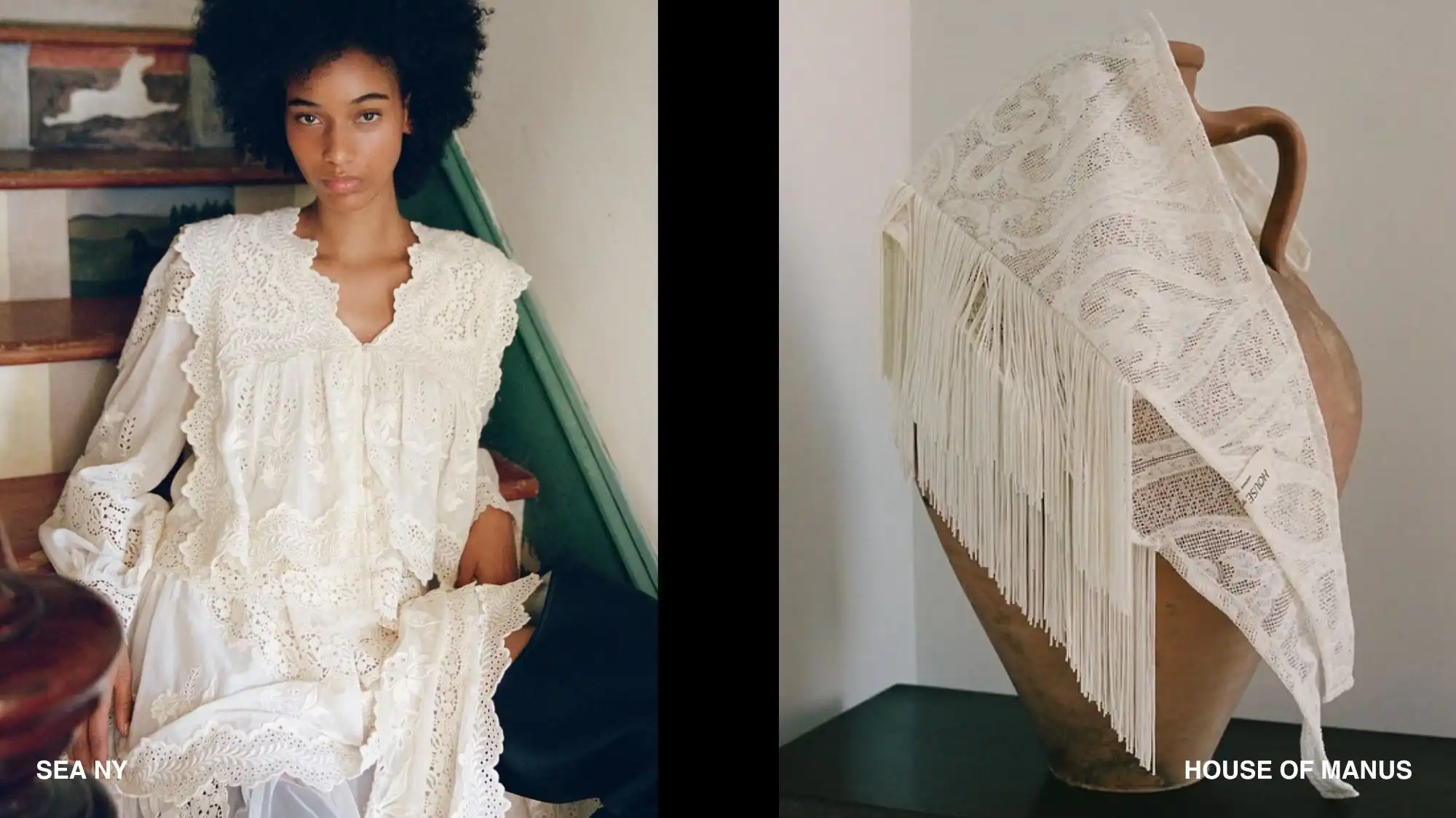 Spring Summer 2028 fashion trend forecasting featuring romantic lace apparel and handcrafted lace accessories that highlight emotional durability, artisanal craftsmanship, and timeless design. Trend Intelligence by C2 Fashion Studio.