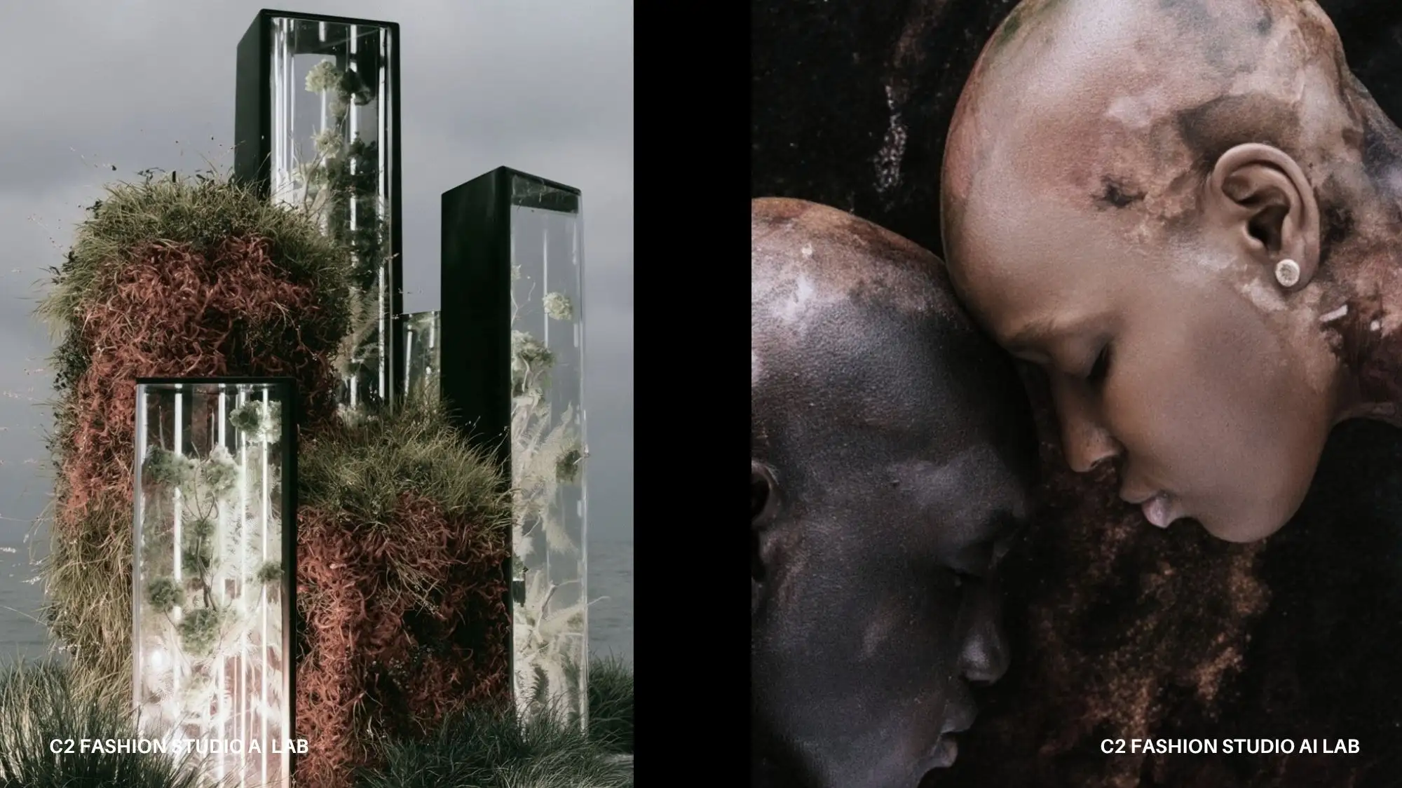 Living systems and biofabricated materials for Autumn Winter 2028/29, exploring regenerative processes and biological intelligence through C2 Fashion Studio Trend Forecasting.