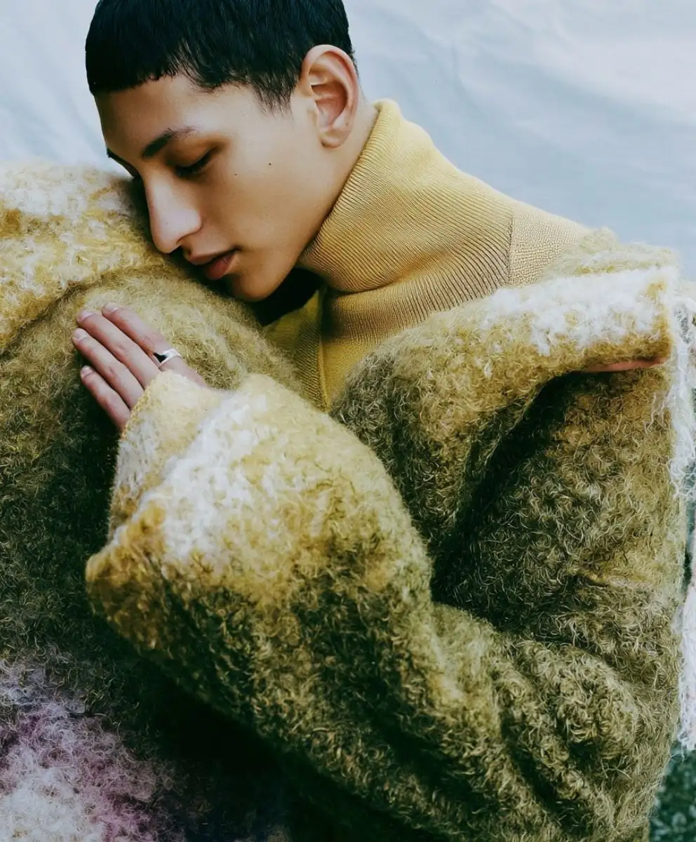 Bio-Tech Matter fashion trend for Autumn Winter 2027 2028 featuring tactile organic knitwear and living material textures, from C2 Fashion Studio Trend Forecasting.