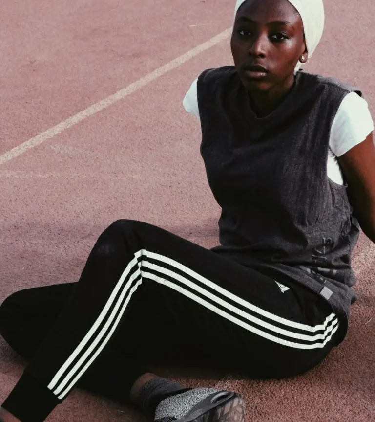 Activewear Spring Summer 2028 featuring relaxed sportswear on an athletics track, reflecting movement, wellness and everyday active culture from C2 Fashion Studio Trend Intelligence.